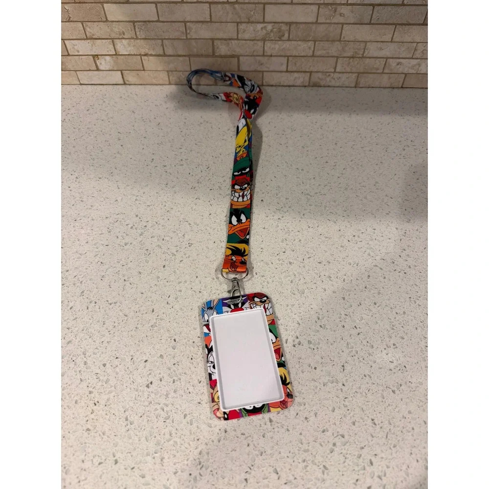 Looney Tunes Classic Character Lanyard ID Holder Keychain